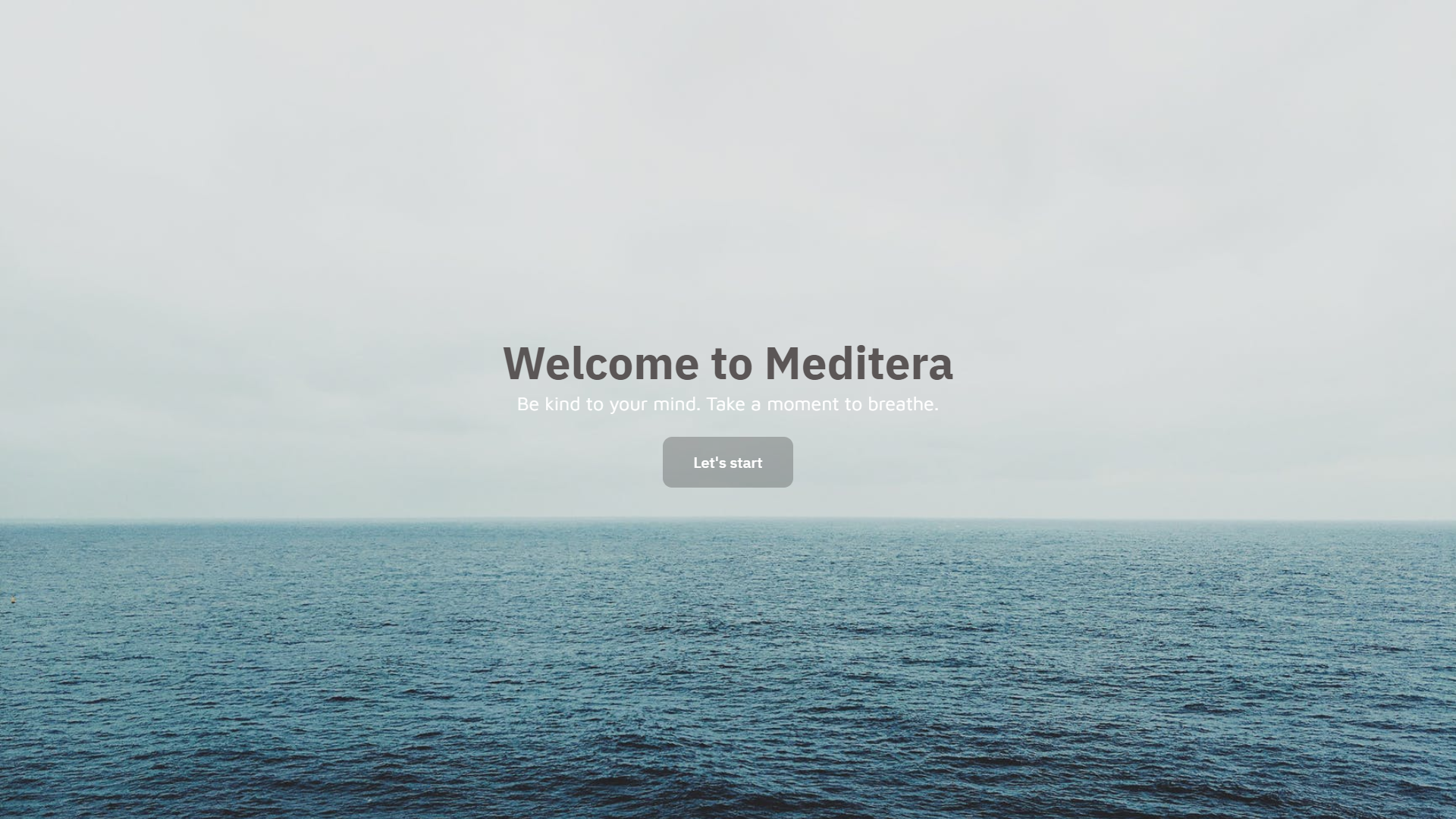 Meditera app
